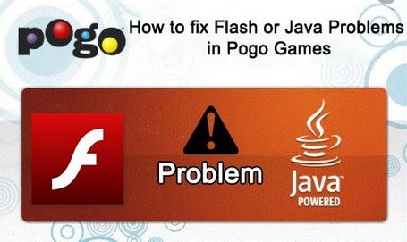 Here is How to Fix flash or java problems in pogo games