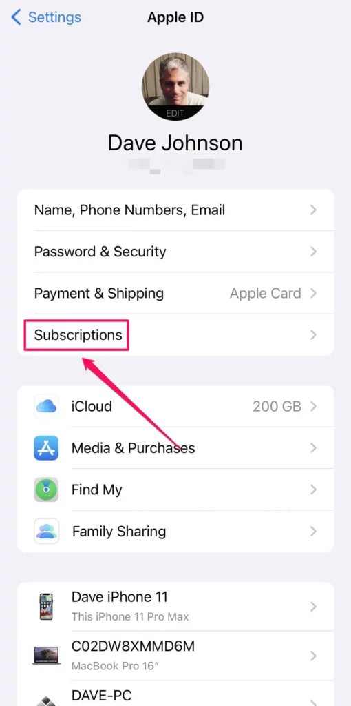 select Subscriptions